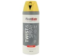 Plasti-Kote 21105 400ml Premium Spray Paint Gloss - Yellow