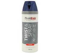 Plastikote 021112 Twist & Spray Gloss Royal Blue 400Ml