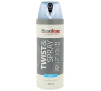 Plastikote 022117 Twist & Spray Satin Baby Blue 400Ml