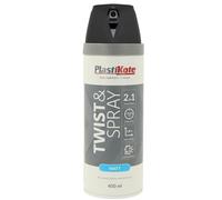 Plastikote 023101 Twist & Spray Matt Black 400Ml