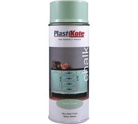 Plastikote 027104 Chalk Finish Spray Pastel Green 400Ml