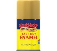 Plasti-kote Fast Dry Enamel 100ml Aerosol Creme De La Creme (466952)