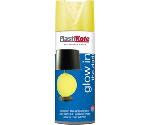 Plasti-Kote Glow In The Dark Spray Paint 400ml