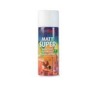 Plastikote Super Matt 400ml Spray Paint All Colours Available