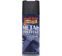 Plasti-kote 1284 400ml Metal Protekt - Matt Black