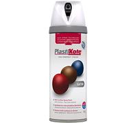 Plasti-kote Premium Spray Paint Satin 400ml White