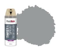 Plasti-kote 22123 400ml Premium Spray Paint Satin - Warm Grey