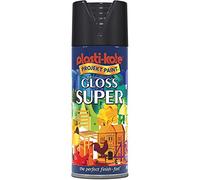 PlastiKote Spray 011100 Gloss Super Black 400 ml