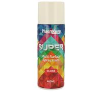 Plasti-kote SUPER Multi Surface Spray Paint Quick Drying | 400ml Quantity Saving