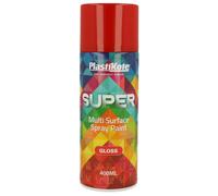 Plasti-kote SUPER Multi Surface Spray Paint Quick Drying | 400ml Quantity Saving