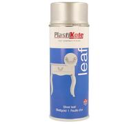 Plasti-Kote The Perfect Finish Leaf Spray, 400 ml, Silver