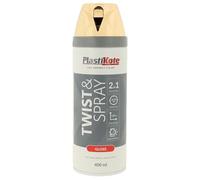 Plasti-kote Premium Spray Paint Gloss 400ml Antique White