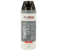 Plasti-kote Premium Spray Paint Gloss 400ml Black
