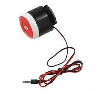 Plastic 12V Siren Alarm 120dB Loud Wall Mount