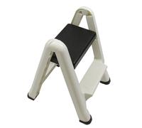 Plastic 2 Step Folding Ladder (200kg Non Slip DIY Stool)