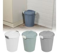 Plastic 23 Or 40 Litters Removable Lid Bins Waste Dustbin Kitchen Rubbish Can.