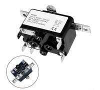 Plastic 24VAC Relay 77mm Dust-Proof Enclosure | High-grade plastic body, 77mm size, black color, -50C to 120C range, for durable enclosure, long life
