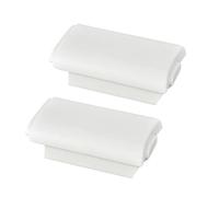 Plastic 2Pcs AA Battery Plastic Hard Back Cover Case Protector for Xbox 360 Controller