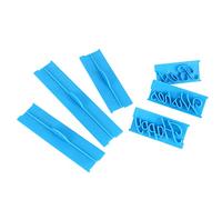 Plastic 3 Set, Handwriting Letter Cake Embosser Happy Birthday Stencil Molds Decorating Printing Supplies Kit