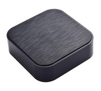 Plastic ABS for PCB Enclosure-S-128 Wall-Mounted Storage Box Small Size Black