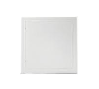 Plastic Access Door Easy-Snap Wall or Ceiling Panel for 100x150mm -480x480mm Opening Flush Universal ABS Square White for Inspection Hatch(300x300mm)
