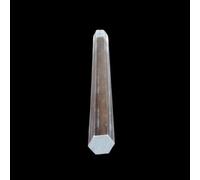 Plastic Acrylic Dowel Rod, 10 Inch Square Hexagon Acrylic Bar, Plastic Solid Stick Bar Stick For Handicraft Model Making(15/32x15/32x10inch)