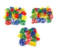 Plastic Alphabet and Number and Symbol Dough Cutters Pack of 67 by BCreative ®