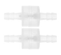 Plastic Aquarium Check Valve One Way Non Return Valve 2pcs 6mm