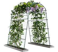 Plastic Arch Trellis Tunnel 71x65x88in