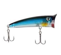 PLASTIC ARTIFICIAL FISHING LURE DURABLE POPPER BAIT FOR BIG FISH 7CM SEAWATER FRESHWATER (5#)