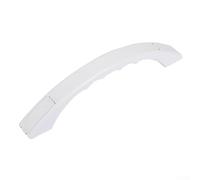 Plastic Assist Handle Grab Bar for RV and Boat Entry Doors with Molded Finger Grips Designed for Safe and Steady Step Support on Trailers and Campers (White)