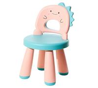 Plastic Baby Chair - Child Stool - Comfortable Lightweight and Sturdy - Suitable from 2 to 6 Years Old - Easy to Clean - Ergonomic Seat - Dinosaur Design - Several Colors