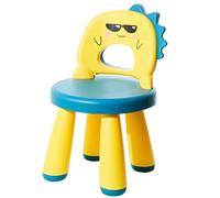 Plastic Baby Chair - Child Stool - Comfortable Lightweight and Sturdy - Suitable from 2 to 6 Years Old - Easy to Clean - Ergonomic Seat - Dinosaur Design - Several Colors
