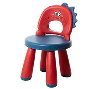 Plastic Baby Chair - Child Stool - Comfortable Lightweight and Sturdy - Suitable from 2 to 6 Years Old - Easy to Clean - Ergonomic Seat - Dinosaur Design - Several Colors