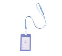 Plastic Badge Holder Lanyard for Student Passes and Name Badges | Protective Design, Visible Identification, Easy Access, Suitable for School Campuses, Events, Conferences and Security