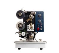 Plastic Bag Coding Machine Small Business Foil Color Ribbon Printer Automatic Hot Stamping Machine