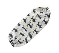 Plastic Bag Holder, Foldable Washable Grocery Bag Dispenser Recycling Shopping Bag Organizer Grocery Bag Storage Holder Carrier BagShopping Bag Holder Organizer and Dispenser for Home Kitchen (cat)
