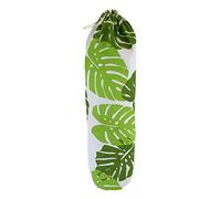 Plastic Bag Holder, Foldable Washable Grocery Bag Dispenser Recycling Shopping Bag Organizer Grocery Bag Storage Holder Carrier BagShopping Bag Holder Organizer and Dispenser for Home Kitchen(leaf)