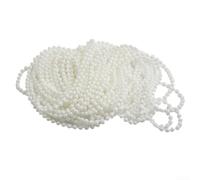 Plastic Ball Chain Cord 10 Meter for Roller Blind and Vertical Roman Shade Replacement with 10 Connector Clips