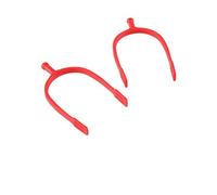 PLASTIC BALL END SPURS HORSE EQUESTRIAN RIDING CONTROL [RED] [ADULT]