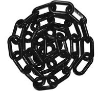 Plastic Barrier Chain with S-Hooks for Security, Parking, Construction, Entrances, and Edges - Ideal for Creating Clear Boundaries (Brackets Not Included)