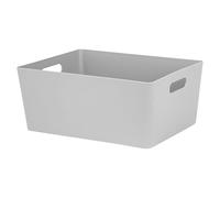 Plastic Basket 11.5 Litres - Grey Studio by Wham