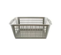 Plastic Basket 6.6 Litres - Grey by Premier