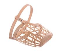 Plastic Basket Dog Muzzle with Adjustable Strap 7pcs Set