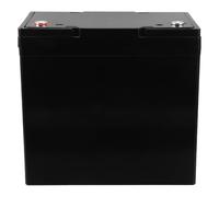 Plastic Battery Box for 12v 50ah Battery Storage Case | Black Modular Casing, Reserved Terminal Positions, Smooth Outer Surface, for Industrial Equipment and Energy Applications