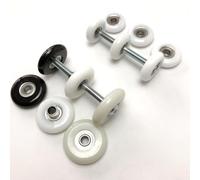 Plastic Bearing Pulley Wheels with 608Z Bearings Optimized for Rowing Machine Sliding Seat Track Compatibility (A)