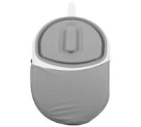 Plastic Bedpan with Lid Round White Patient Bed Pan
