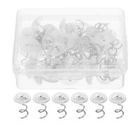 Plastic Bedskirt Pins Head for 60pcs Twisted Upholstery