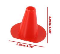 Plastic Bee Escape Device for Beekeeping - Cone-Shaped for Honeycomb Door Control Tool, 50 pcs Pack, 3 cm Height, 3.6 cm Diameter, Eco-Frie
