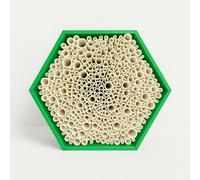 Plastic Bee & Insect House - Weatherproof Habitat for Solitary Bees, Ladybirds & Beneficial Insects | Durable Garden Bug Hotel for Pollinators | Easy to Mount Outdoor Shelter